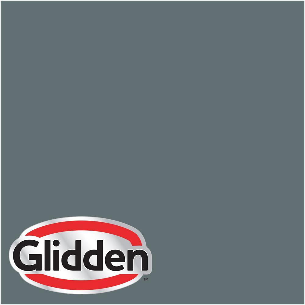 Glidden Premium 5 gal. #HDGCN26 Deep Iron Creek Flat Interior Paint with Primer