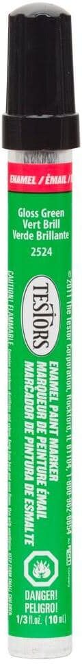 Testors Gloss Green Enamel Paint Marker (6-Pack)