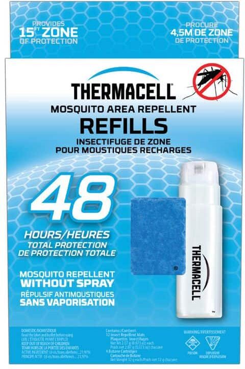 Thermacell Outdoor Mosquito Repellent Refills 48-Hour and 15 ft. Coverage and Deet Free (4-Count)