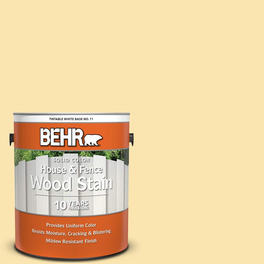BEHR 1 gal. #360C-2 Wickerware Solid Color House and Fence Exterior Wood Stain