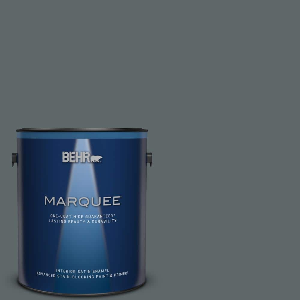 BEHR MARQUEE 1 gal. #PPU25-20 Le Luxe Satin Enamel Interior Paint & Primer