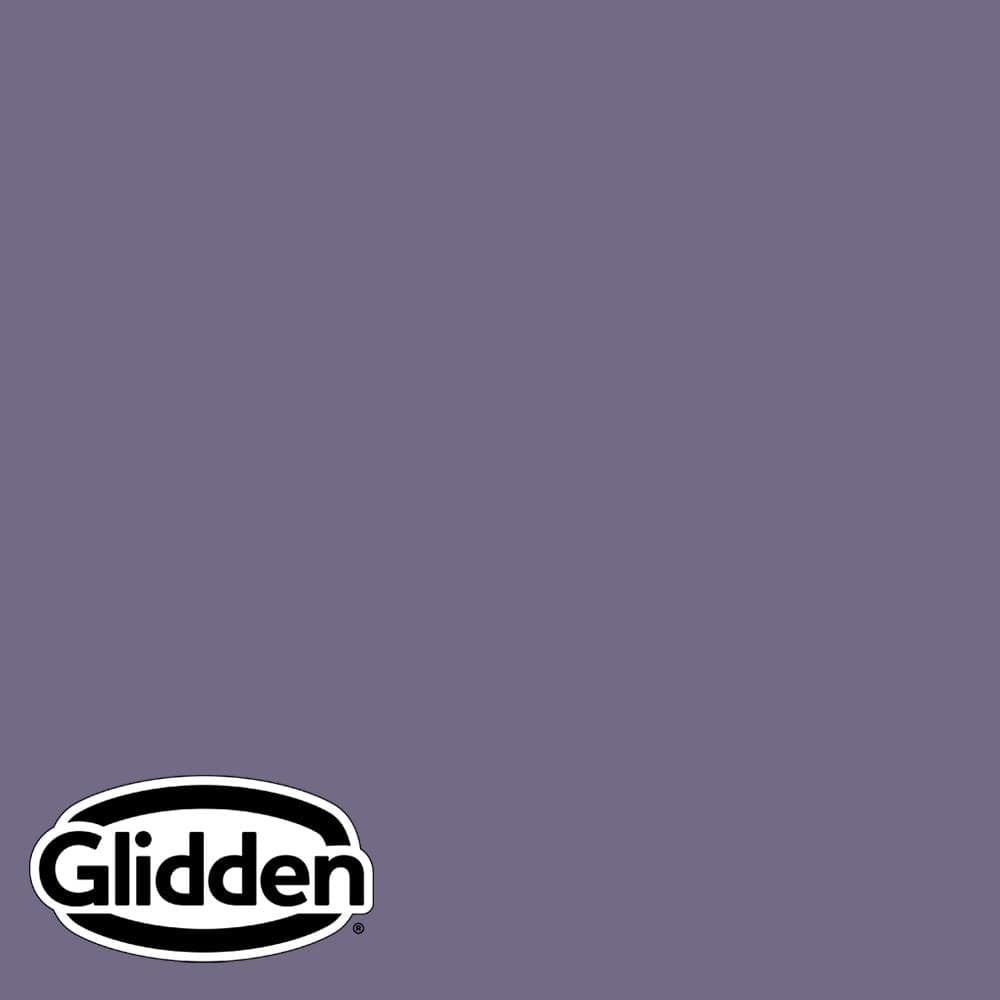Glidden Premium 1 gal. PPG1174-6 Purple Rain Satin Exterior Latex Paint
