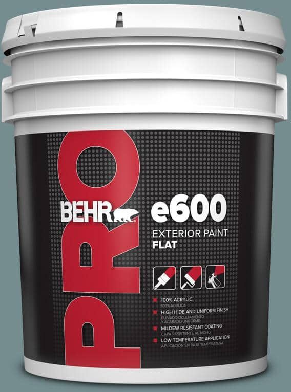 BEHR PRO 5 gal. #PPF-46 Leisure Time Flat Exterior Paint