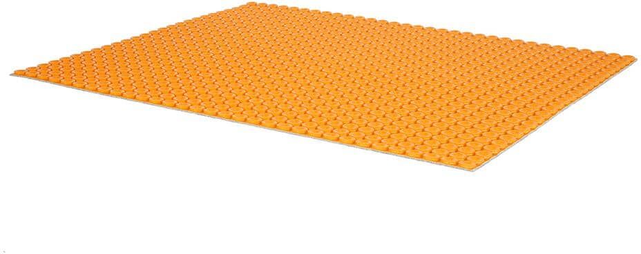 Schluter Ditra-Heat-Duo-PS 3 ft. 2-5/8 in. x 2 ft. 7-3/8 in. Peel and Stick Uncoupling Membrane Sheet