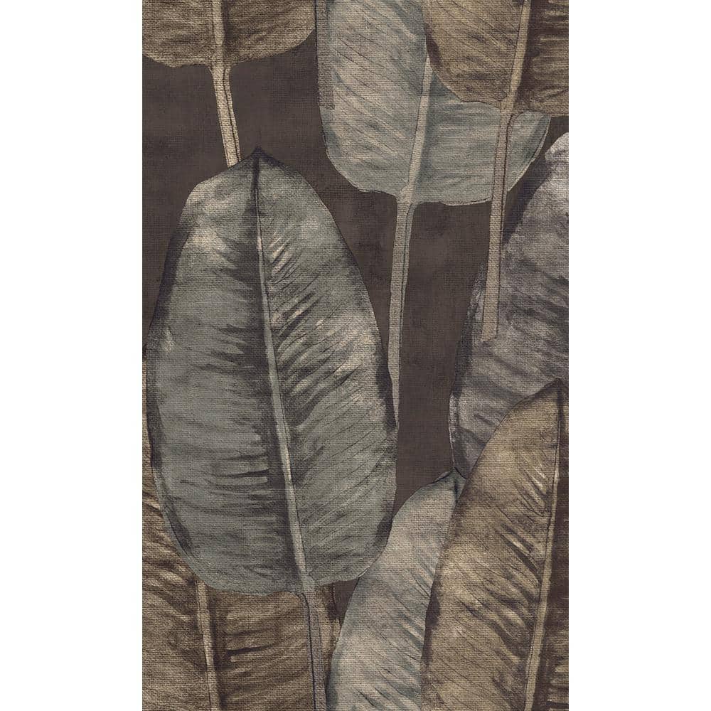 Walls Republic Rubber Tree Charcoal Non-Woven Paste the Wall Textured Wallpaper 57 sq. ft.
