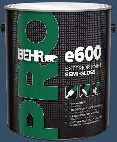 BEHR PRO 1 gal. #HDC-FL14-12 Rain Boots Semi-Gloss Exterior Paint