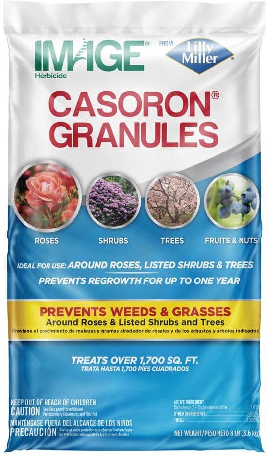 IMAGE 8 lb. 1,700 sq. ft. Outdoor Garden and Landscape Casoron Vegetation Killer Granules