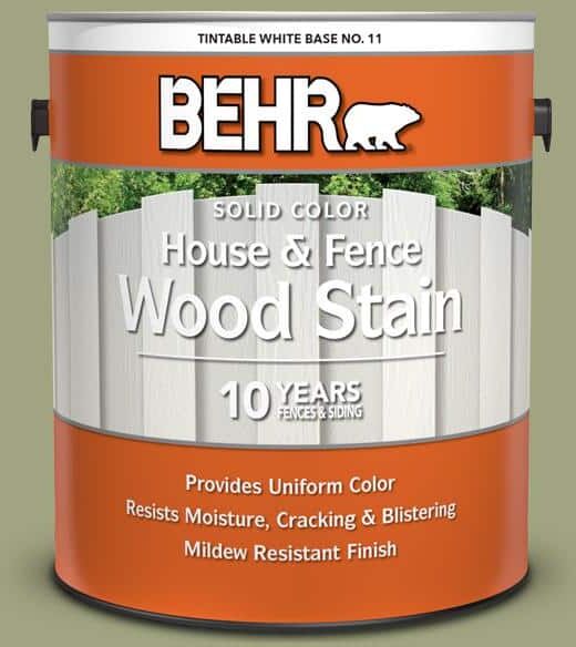 BEHR 1 gal. #410F-4 Mother Nature Solid Color House and Fence Exterior Wood Stain