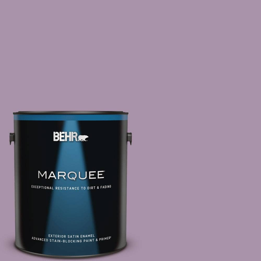 BEHR MARQUEE 1 gal. #670D-5 Garden Flower Satin Enamel Exterior Paint & Primer