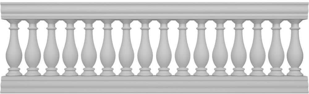 Ekena Millwork Fiberthane Legacy Balustrade 96 in. L x 32 in. H Fiberglass Railing Kit