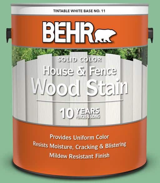 BEHR 1 gal. #M410-4 Garden Swing Solid Color House and Fence Exterior Wood Stain