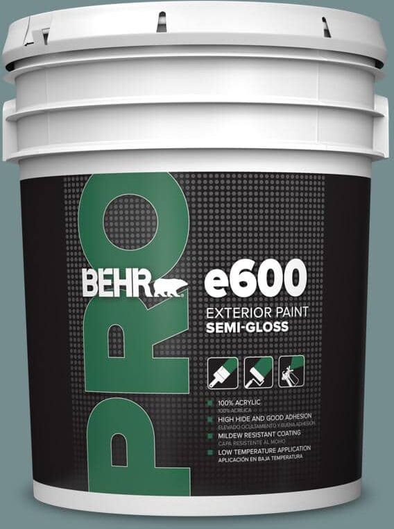 BEHR PRO 5 gal. #PPF-46 Leisure Time Semi-Gloss Exterior Paint