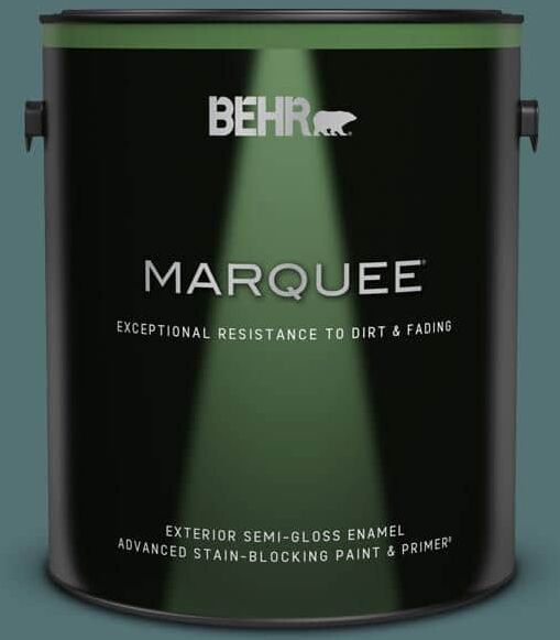 BEHR MARQUEE 1 gal. #PPU13-02 Juniper Berries Semi-Gloss Enamel Exterior Paint & Primer