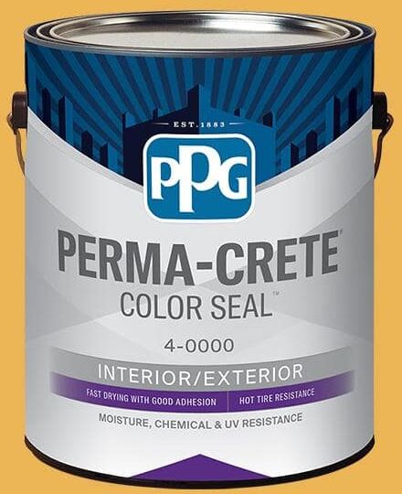 Perma-Crete Color Seal 1 gal. PPG17-19 Oro De Maya Satin Concrete Interior/Exterior Stain