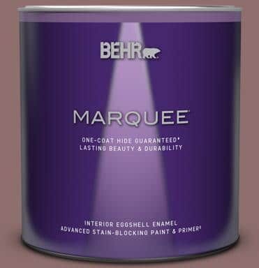 BEHR MARQUEE 1 qt. #MQ1-47 Touch of Class One-Coat Hide Eggshell Enamel Interior Paint & Primer