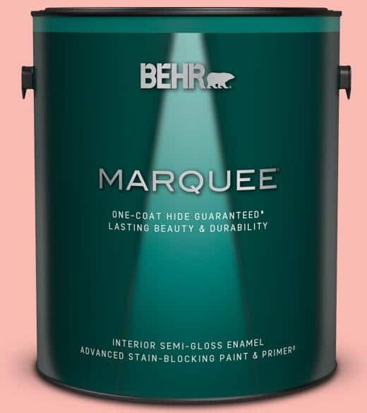 BEHR MARQUEE 1 gal. #150A-3 Mixed Fruit Semi-Gloss Enamel Interior Paint & Primer