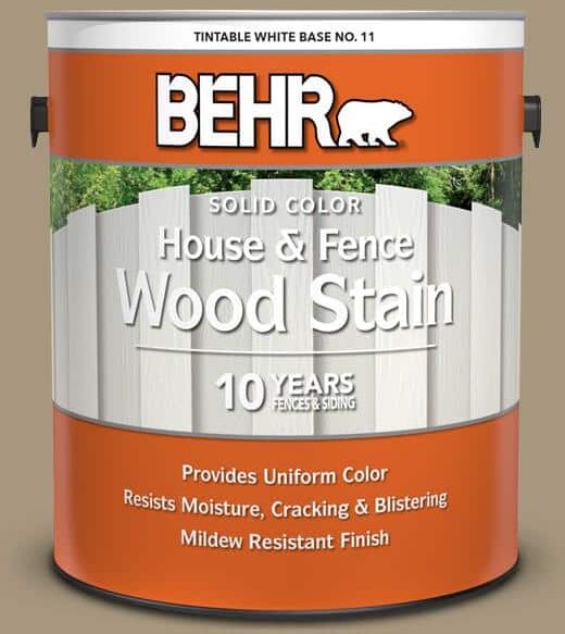 BEHR 1 gal. #SC-151 Sage Solid Color House and Fence Exterior Wood Stain