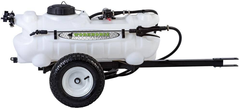 WORKHORSE Trailer Sprayer 15 Gal. 12-Volt Economy for ATV's, UTV's and Lawn Tractors