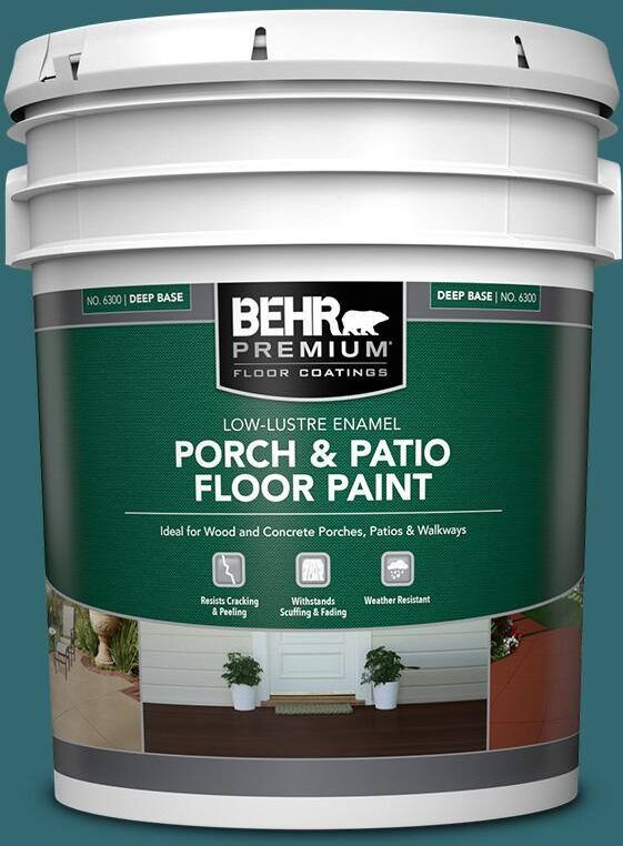 BEHR PREMIUM 5 gal. #PFC-50 Mon Stylo Low-Lustre Enamel Interior/Exterior Porch and Patio Floor Paint