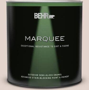 BEHR MARQUEE 1 qt. #180E-2 Sugar Berry Semi-Gloss Enamel Exterior Paint & Primer