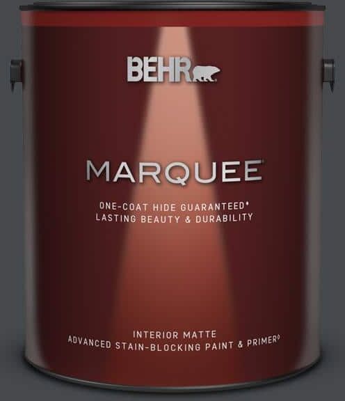 BEHR MARQUEE 1 gal. Home Decorators Collection #HDC-WR14-4 Winter Coat Matte Interior Paint & Primer