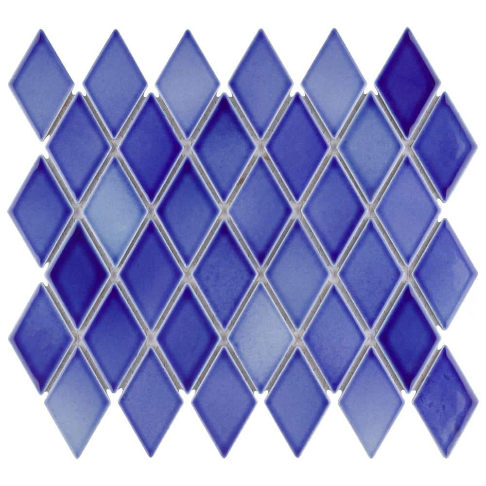 Merola Tile Hudson Kite Niagara 10-1/4 in. x 11-3/4 in. Porcelain Mosaic Tile (8.6 sq. ft./Case)