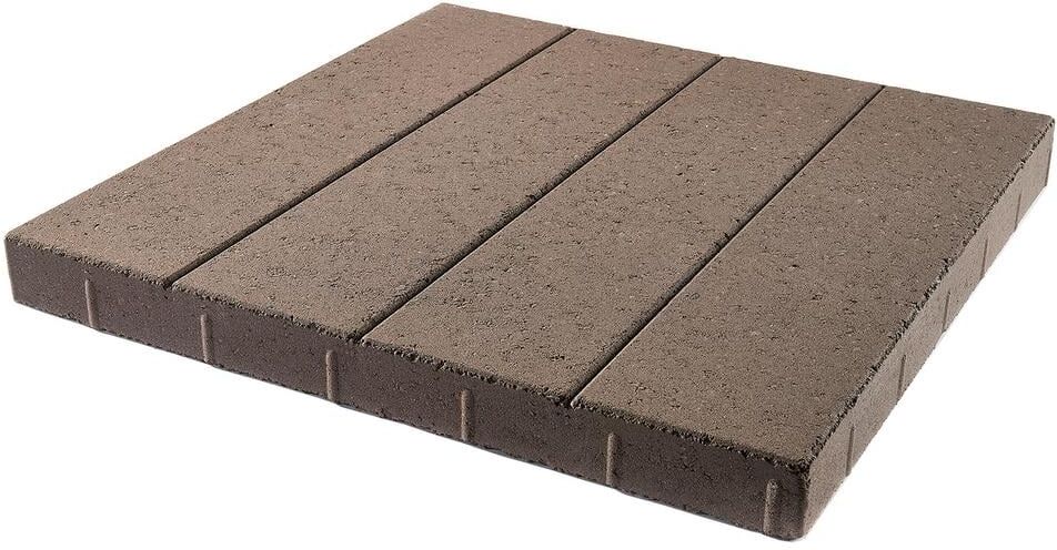 Pavestone Avant XL 24 in. x 24 in. x 2 in. Bellows Brown Square Concrete Step Stone (14-Pieces/56 sq. ft./Pallet)