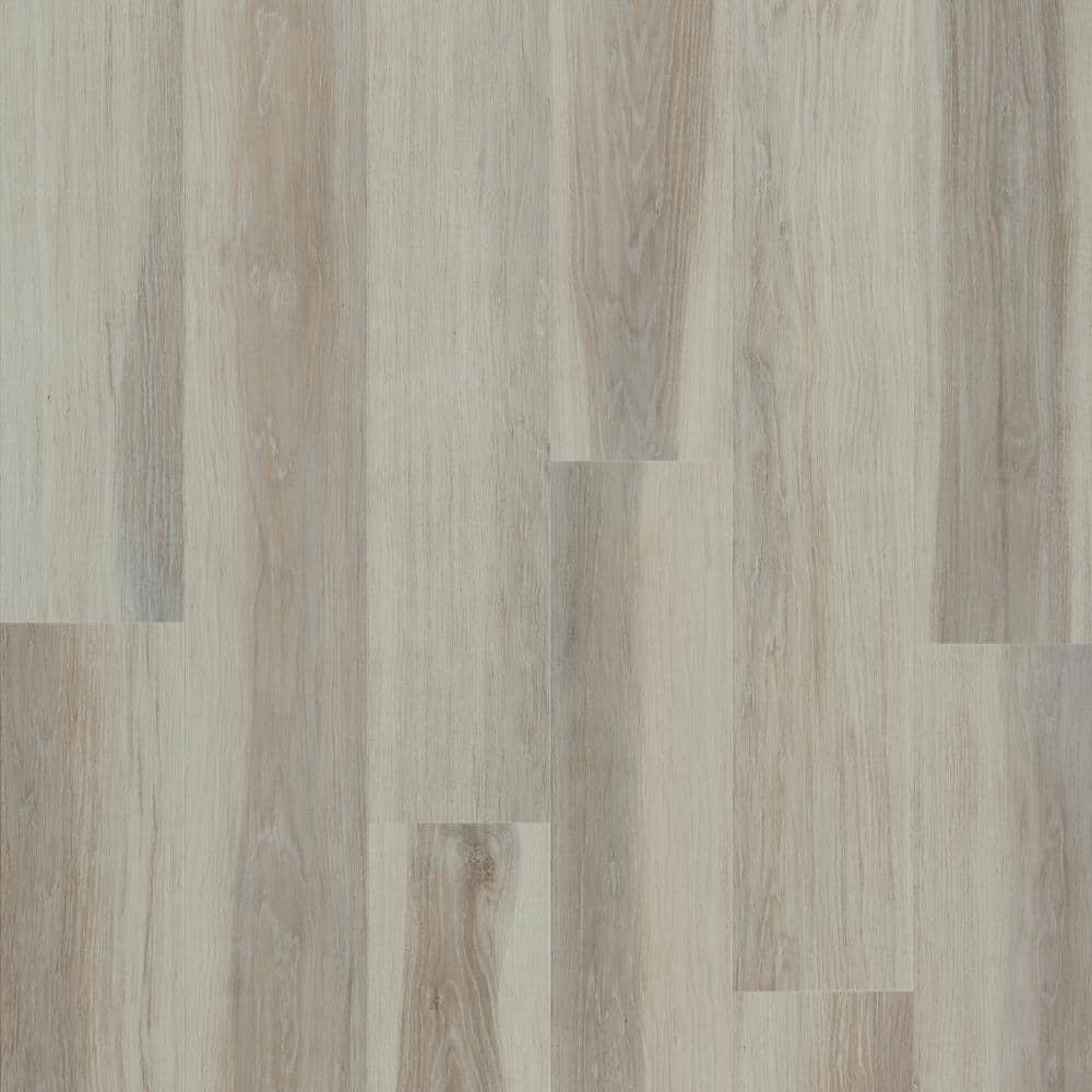 Pergo Defense+ 7.4 in. W Cove Mist Oak Waterproof Laminate Wood Flooring (17.18 sq. ft./case)