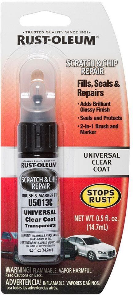 Rust-Oleum Automotive 0.5 oz. Universal Clear Coat Scratch & Chip Repair Marker (6-Pack)