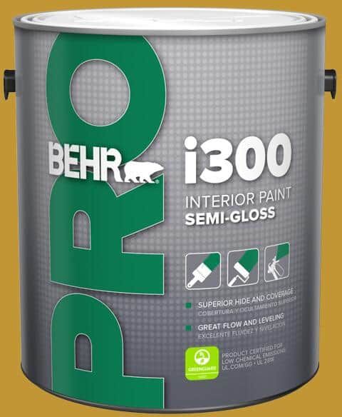 BEHR PRO 1 gal. #S-H-360 Leisure Semi-Gloss Interior Paint