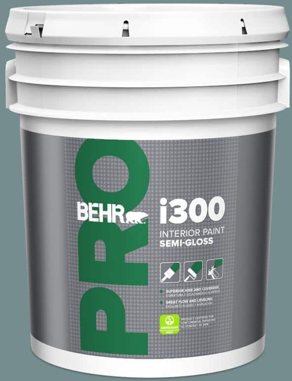 BEHR PRO 5 gal. #PPF-46 Leisure Time Semi-Gloss Interior Paint