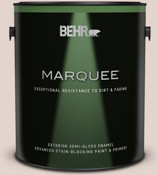 BEHR MARQUEE 1 gal. #180E-2 Sugar Berry Semi-Gloss Enamel Exterior Paint & Primer