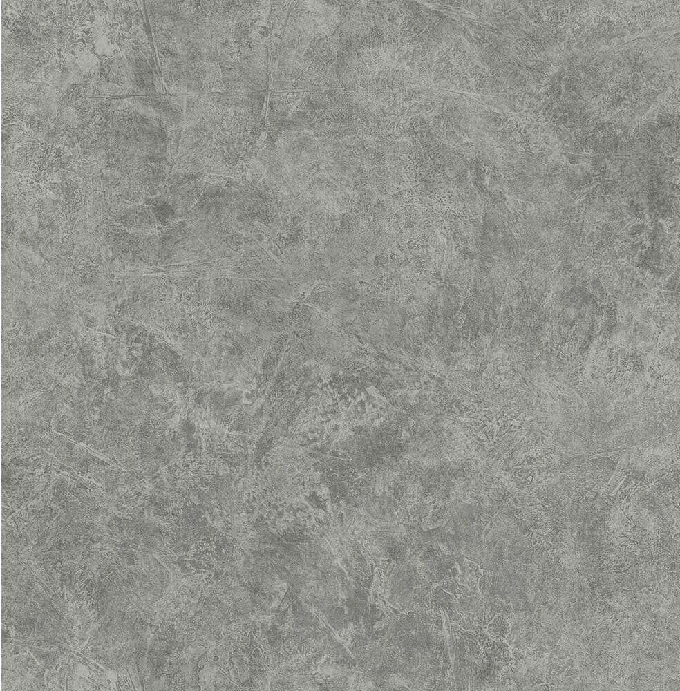 CASA MIA Spatula Effect Grey Paper Non-Pasted Strippable Wallpaper Roll (Cover 56.05 sq. ft.)