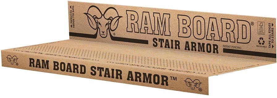 Ram Board 34 in. x 19 in. Stair Armor Stair Protectors (12/Carton)