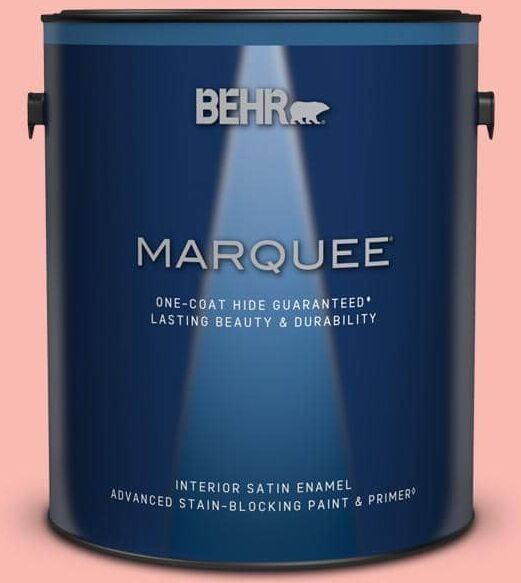 BEHR MARQUEE 1 gal. #150A-3 Mixed Fruit Satin Enamel Interior Paint & Primer