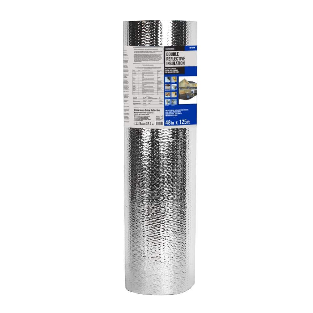 Everbilt 48 in. x 125 ft. Double Reflective Insulation Radiant Barrier