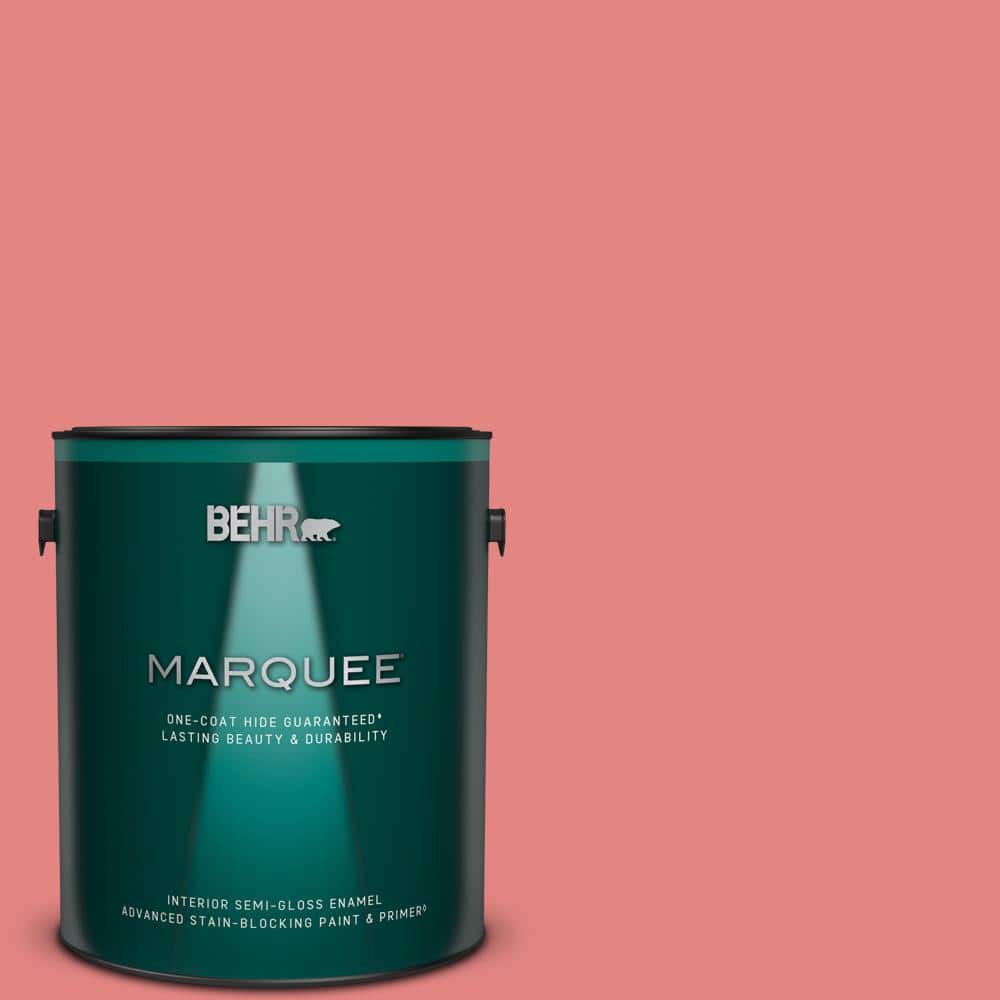 BEHR MARQUEE 1 gal. #160B-5 Candy Mix Semi-Gloss Enamel Interior Paint & Primer