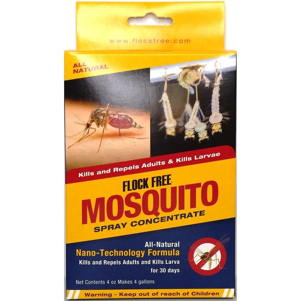 Flock Free 4 oz. Natural Mosquito Control Spray Concentrate