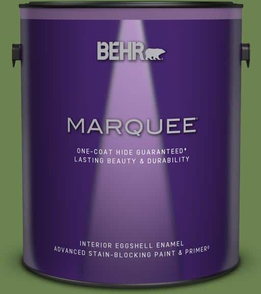 BEHR MARQUEE 1 gal. #430D-6 Happy Camper Eggshell Enamel Interior Paint & Primer