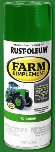 Rust-Oleum 12 oz. Farm & Implement J.D. Green Gloss Enamel Spray Paint (6-Pack)