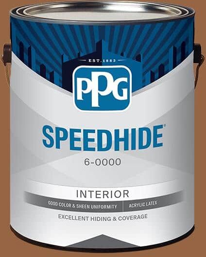 SPEEDHIDE 1 gal. PPG1070-7 Cinnamon Stick Eggshell Interior Paint