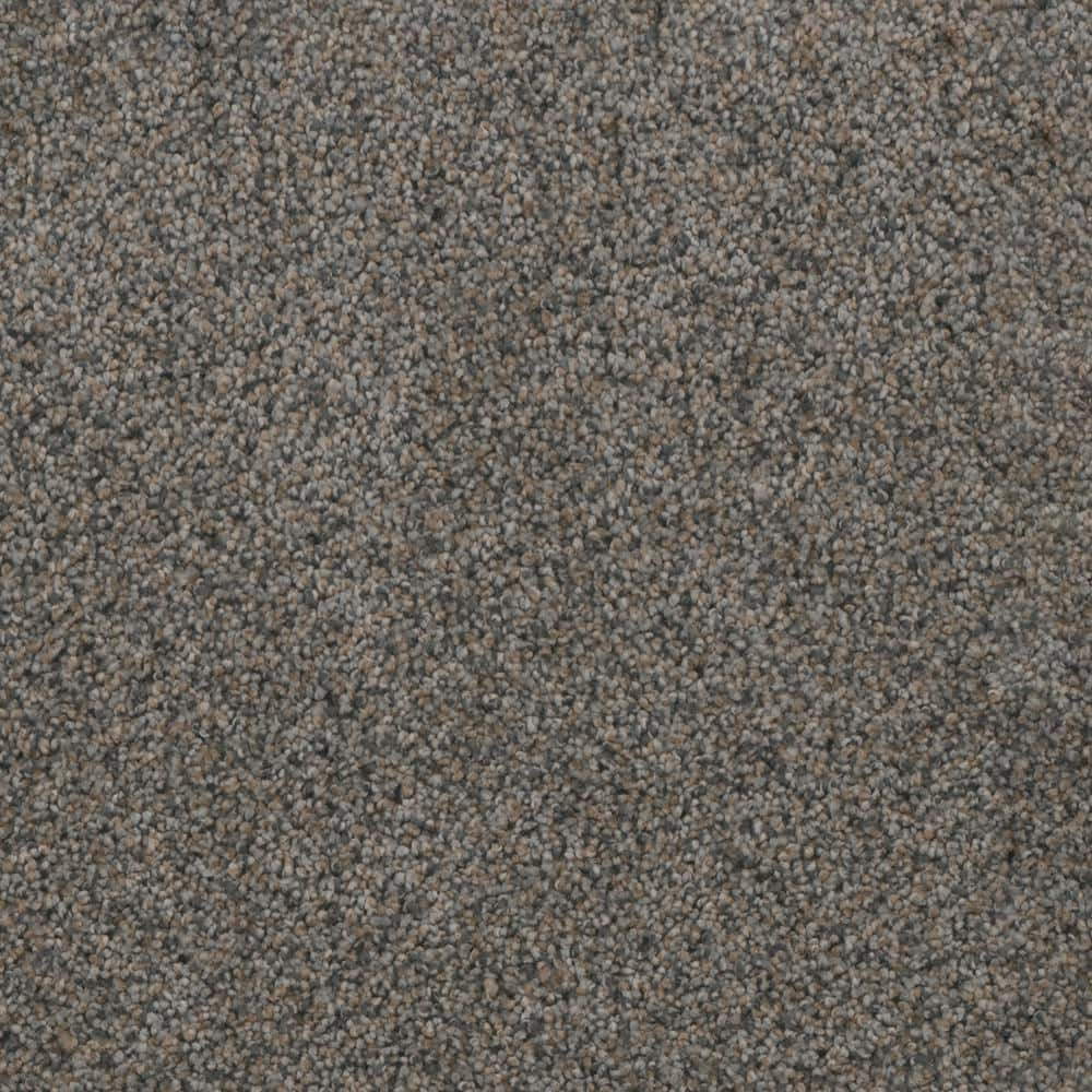 Home Decorators Collection Sussex - Kindle - Gray 12 ft. 40 oz. SD Polyester Texture Full Roll Carpet (1080 sq. ft./Roll)