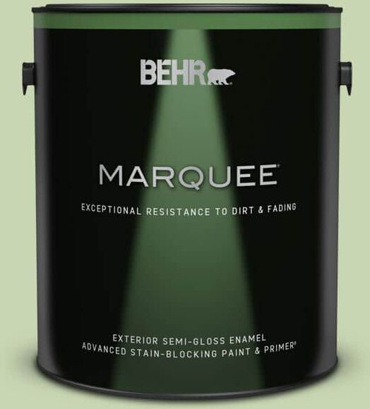 BEHR MARQUEE 1 gal. #M370-3 Spice Garden Semi-Gloss Enamel Exterior Paint & Primer