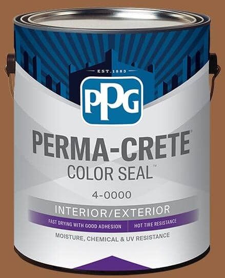 Perma-Crete Color Seal 1 gal. PPG1070-7 Cinnamon Stick Satin Interior/Exterior Concrete Stain