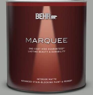 BEHR MARQUEE 1 qt. #PPU25-16 Chain Reaction Matte Interior Paint & Primer