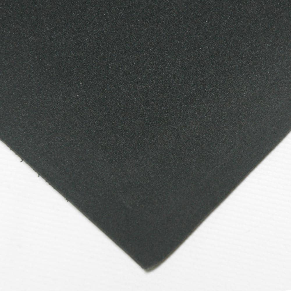 Rubber-Cal Closed Cell Sponge Rubber Neoprene 5/16 in. x 39 in. x 78 in. Black Foam Rubber Sheet