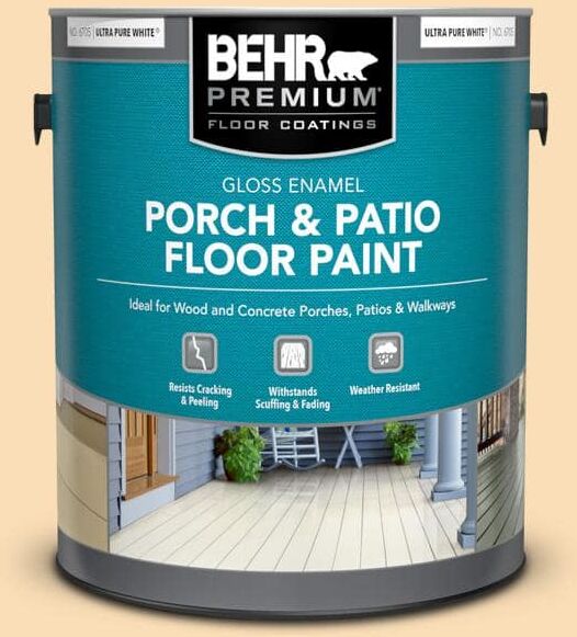 BEHR PREMIUM 1 gal. #M260-3 Time Out Gloss Enamel Interior/Exterior Porch and Patio Floor Paint