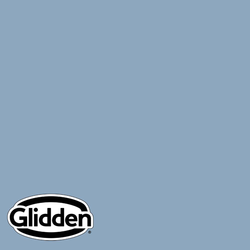 Glidden Premium 1 gal. PPG1160-4 Kaleidoscope Satin Exterior Latex Paint