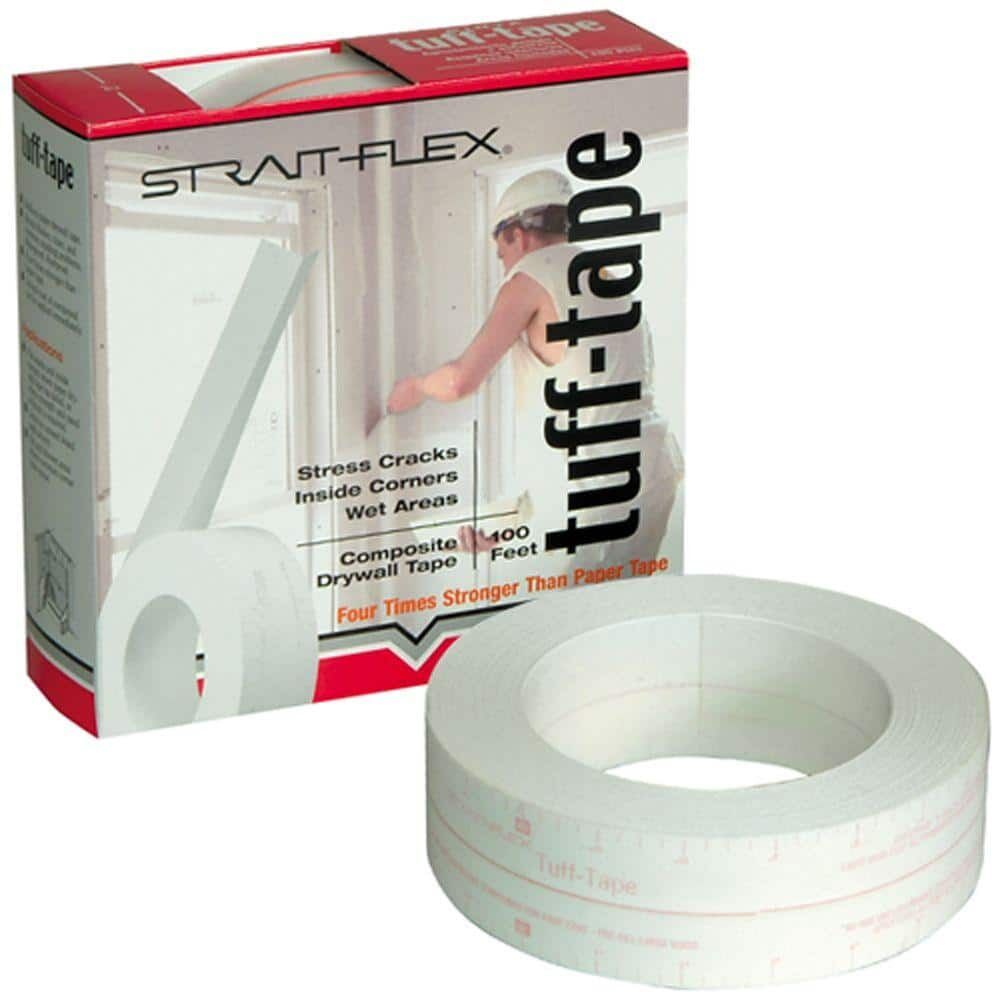 Strait-Flex 2 in. x 100 ft. Tuff-Tape Composite Drywall Joint Tape TT-100C