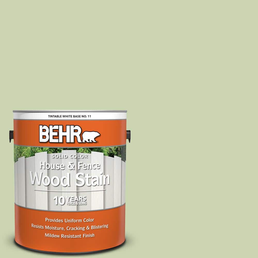BEHR 1 gal. #M360-3 Avocado Whip Solid Color House and Fence Exterior Wood Stain